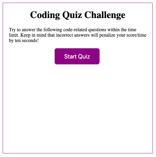 Coding-Quiz